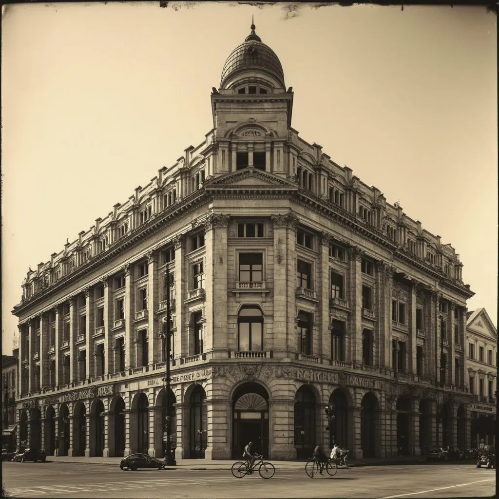 Edificio histórico de la Bolsa de Comercio de Buenos Aires