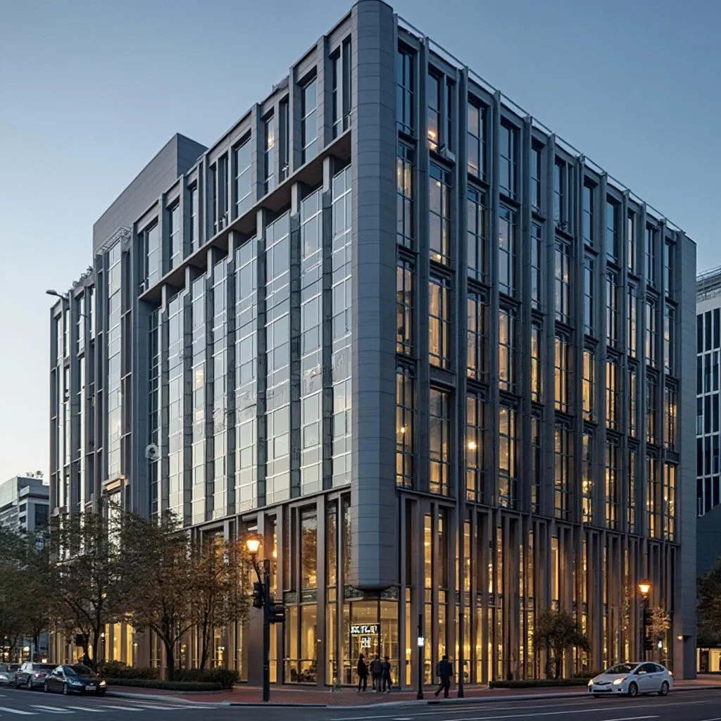 Edificio corporativo moderno en Argentina
